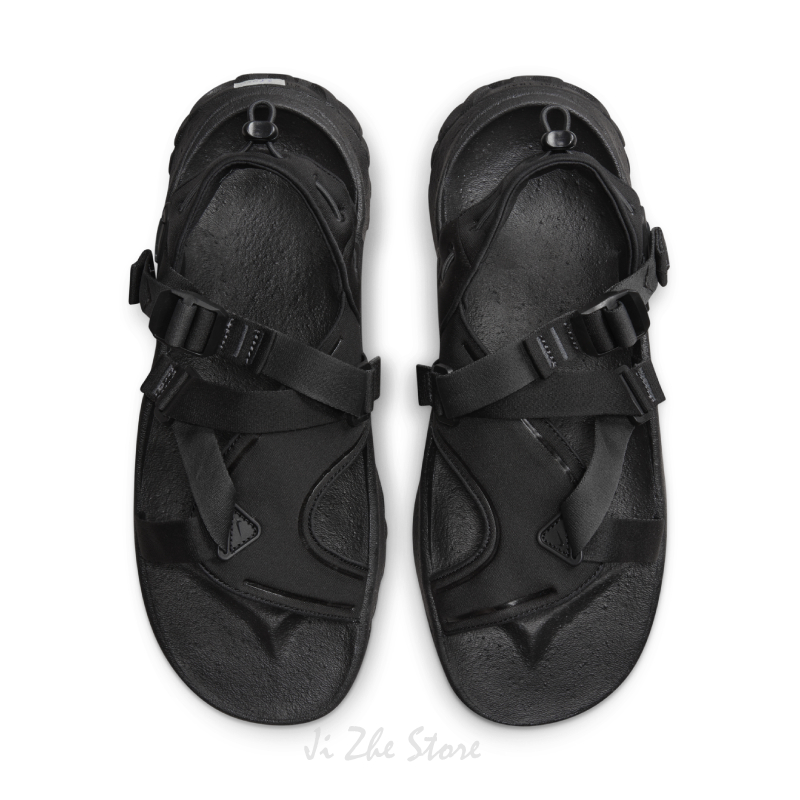 【吉喆】 Nike Oneonta NN Sandal 全黑 交叉 織帶 可調節 涼鞋 戶外涼鞋 FB1948-001