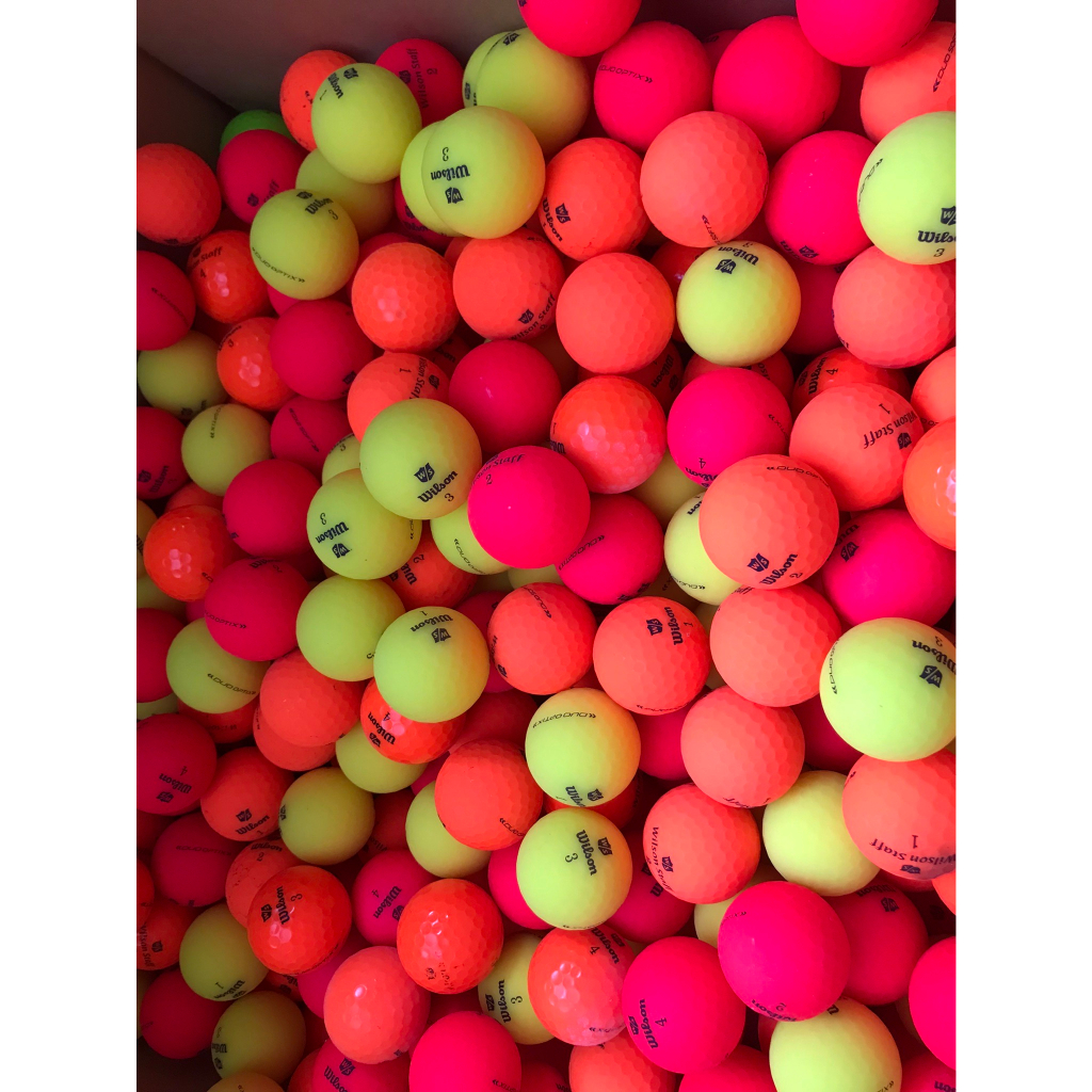 【8.9成新-二手品】✨彩色球✨、✨二手球✨ 優質高爾夫球~限量清倉價！