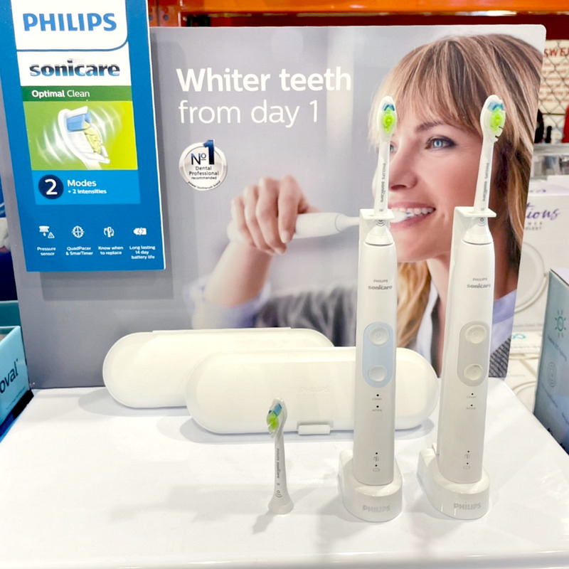 現貨 飛利浦 Philips Sonicare 美白音波 電動牙刷 一組2入 充電式 美國代購
