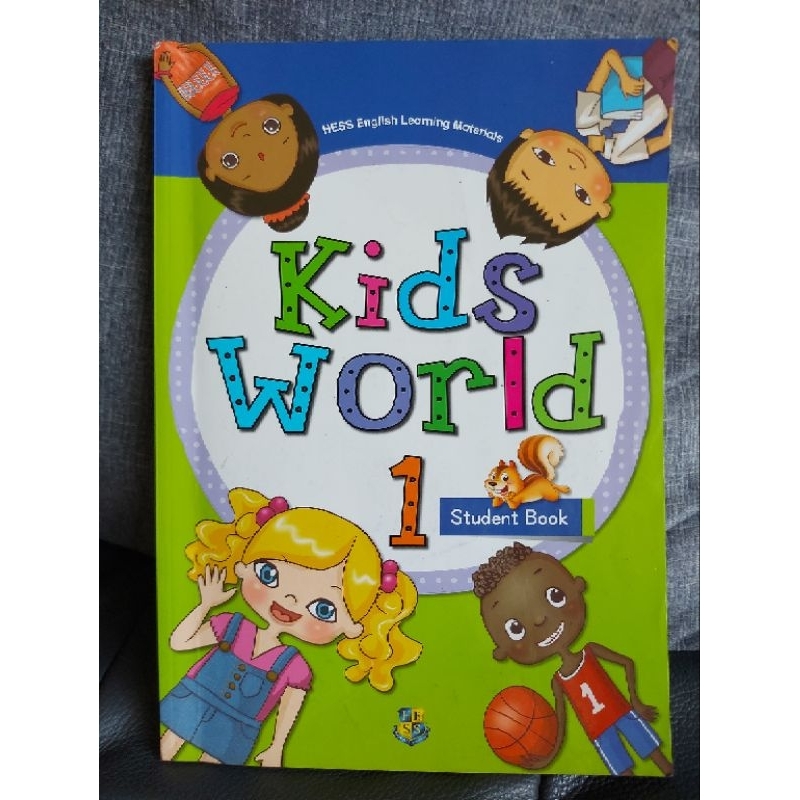 二手何嘉仁美語Kids world 1故事書