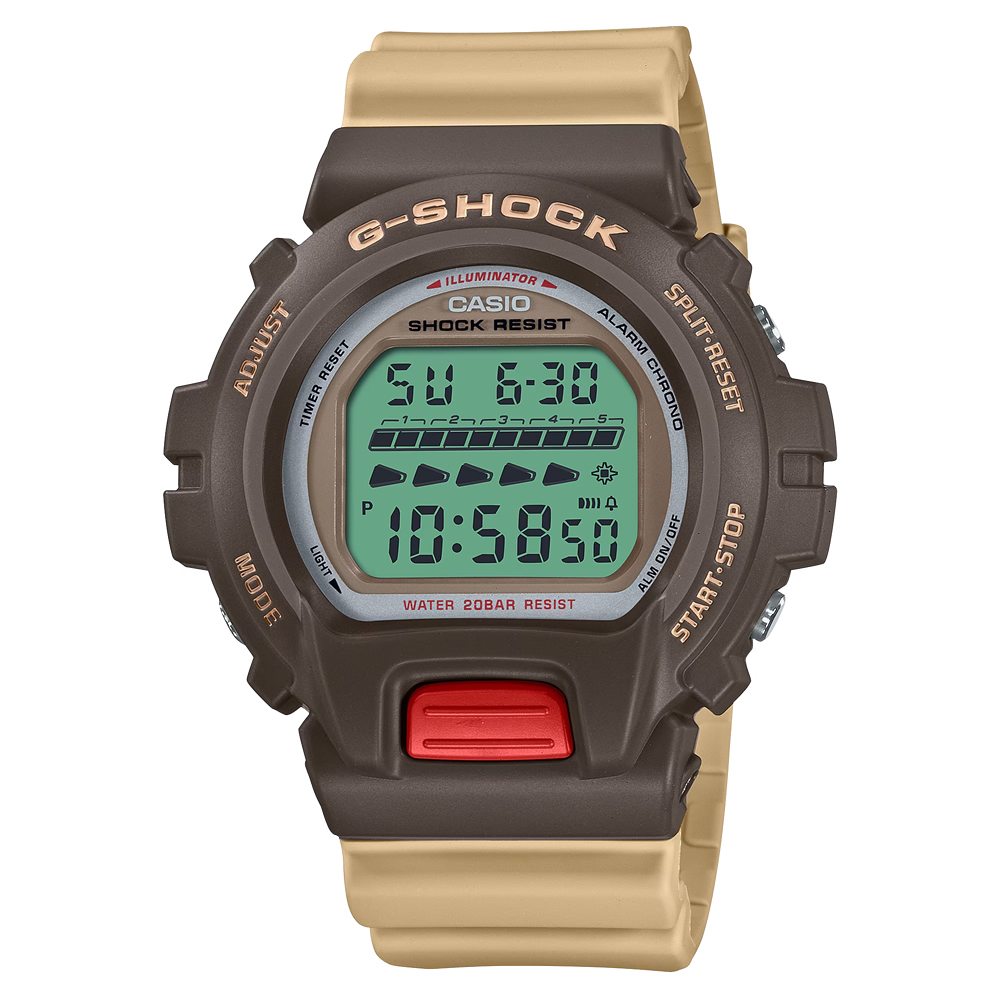 G-SHOCK / DW-6600PC-5 / 卡西歐 CASIO [ 官方直營 ] 復古色彩重新演繹經典