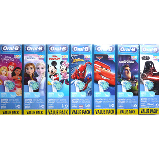 ★開發票★原廠 OralB 歐樂B 兒童 刷頭 盒裝 EB10 冰雪奇緣 公主 蜘蛛人 米老鼠 巴斯光年