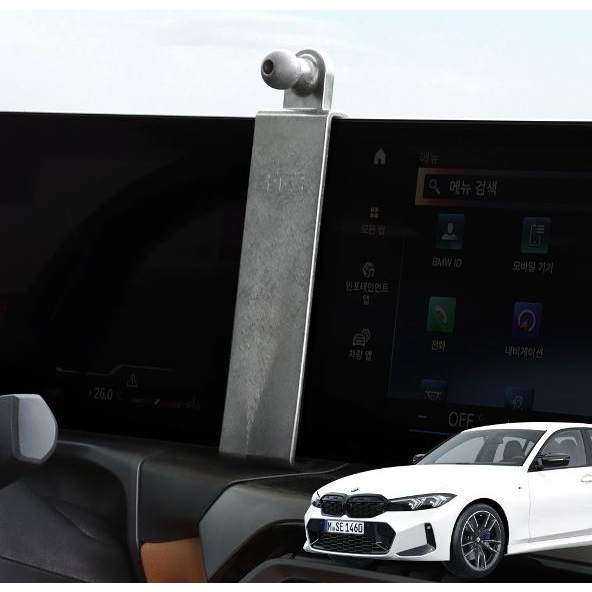 快速出貨【韓國原裝進口】Fics BMW寶馬iDrive8 new/3/i4/X7/ new 7系列iD8車用手機座螢幕