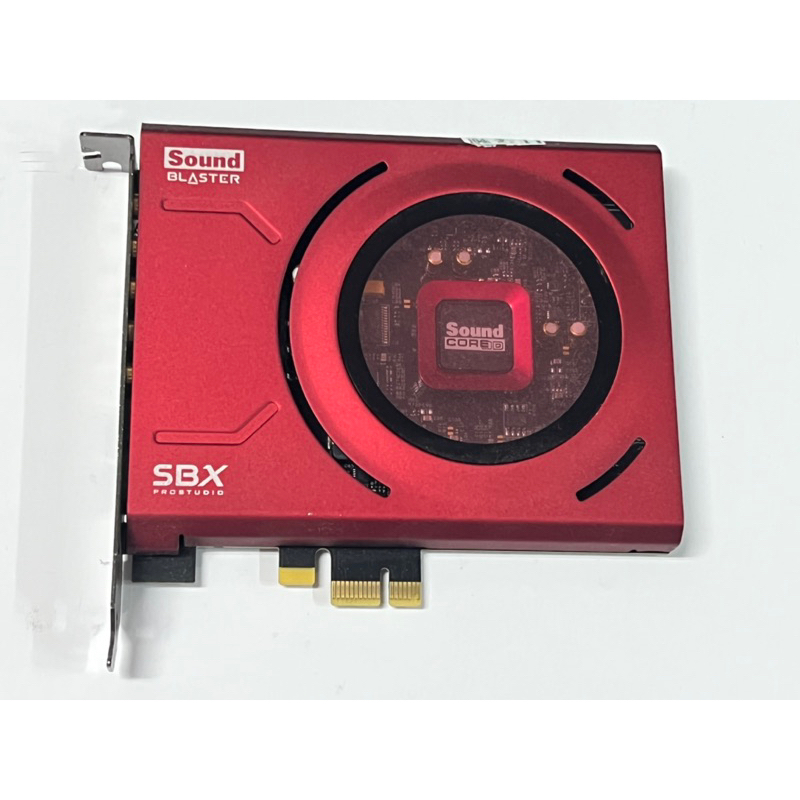 電腦雜貨店～創新SB1500 PCI-E音效卡Sound Blaster Z 支援Win10 二手良品 $1000