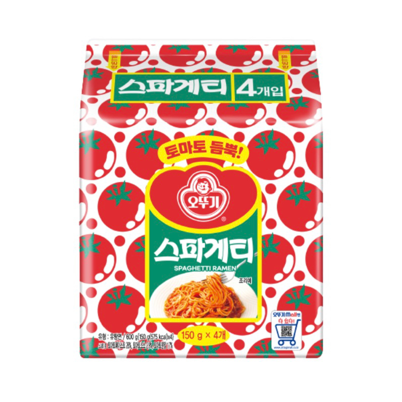 🇰🇷韓國🇰🇷 Ottogi 不倒翁 番茄風味義大利麵（5包）