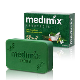 印度 Medimix 綠寶石皇室藥草浴美肌皂 125g (草本)Classic Soap