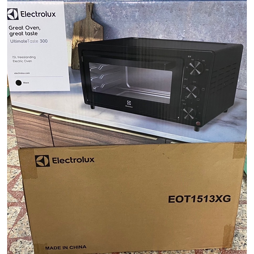 ※限時特價※【EOT1513XG】Electrolux 伊萊克斯 烤箱 15公升 玻璃門設計 60°C解凍模式 免運費