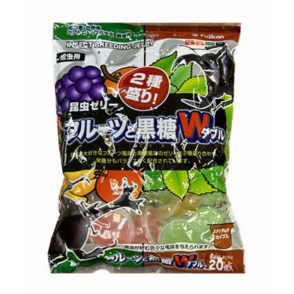 [魔晶園甲蟲]日本進口昆蟲專用高營養16g水果口味果凍(20顆、50顆)