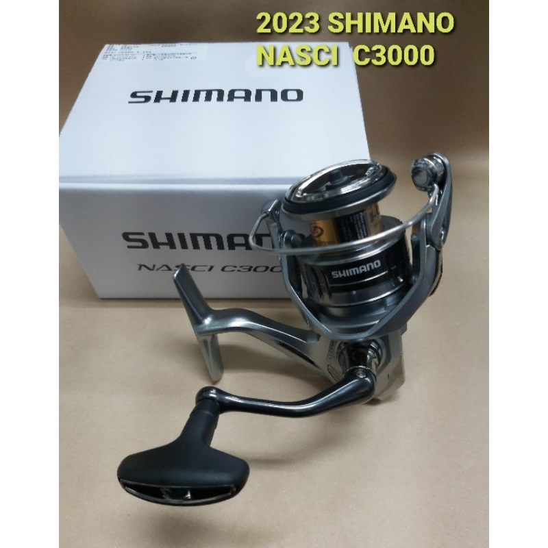 SHIMANO 新版 NASCI C3000 中高階 捲線器 微鐵 磯釣 池釣 烏鰡