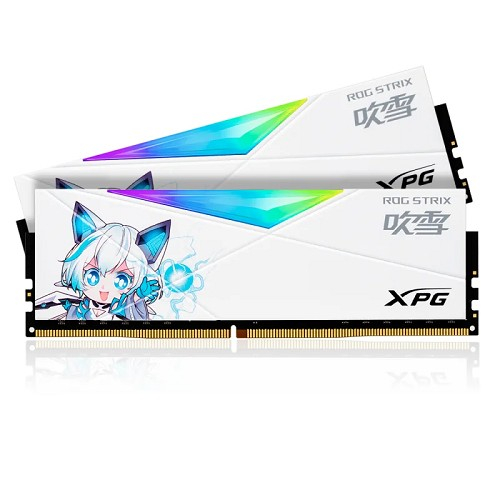 ADATA 威剛 XPG D50 DDR4 3600 RGB超頻 桌上型記憶體 RAM ROG 吹雪聯名款