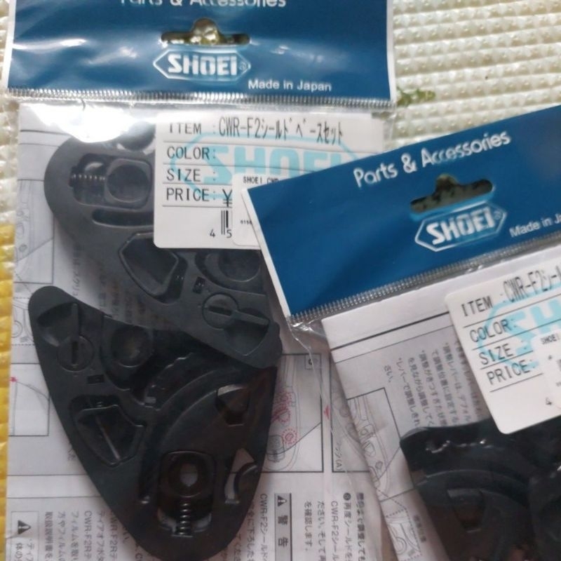 SHOEI 原廠 CWR-F2 鏡片座 X15 鏡片座 Z8 鏡片座 耳蓋座 原廠鏡片座