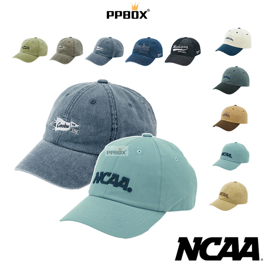 NCAA 超質感精選 老帽 73251880 新衣新包 鴨舌帽 帽子 透氣 棒球帽 水洗色 PPBOX