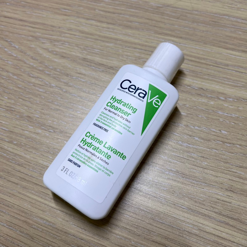 Cerave 適樂膚 旅行裝 小樣 輕柔保濕潔膚露 溫和洗卸泡沫潔膚乳