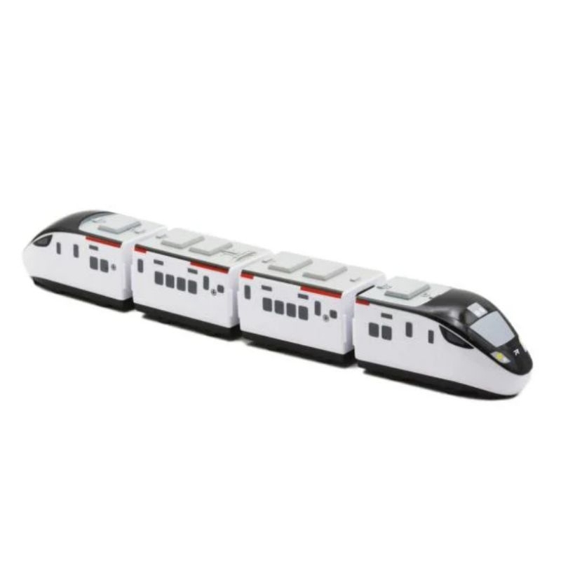 【Q版 火車模型】台鐵 EMU3000 (紅色線條) 迴力小列車