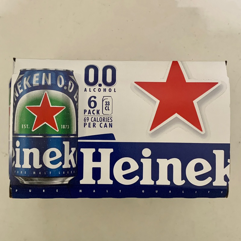 Heineken 海尼根 0.0零酒精 鋁罐裝 6入