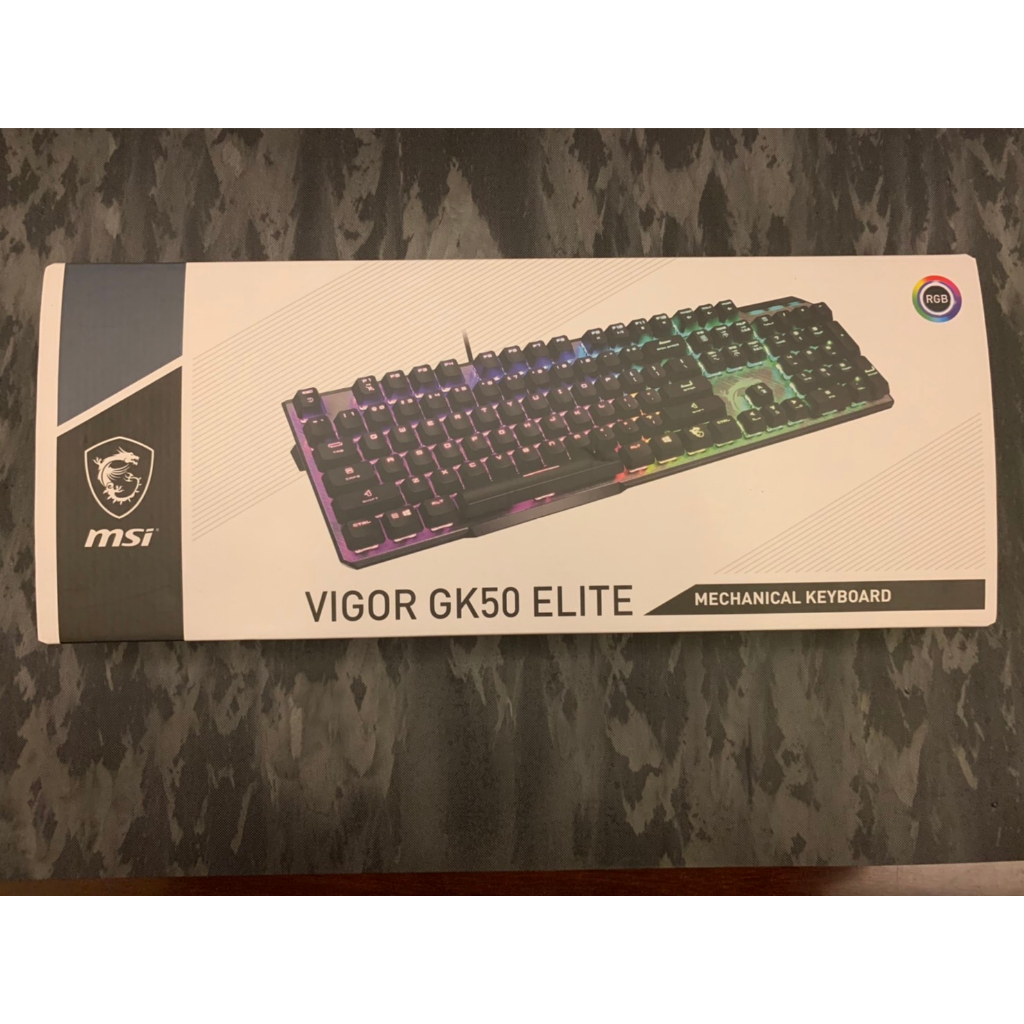 (二手)VIGOR GK50 機械鍵盤(凱華青軸)