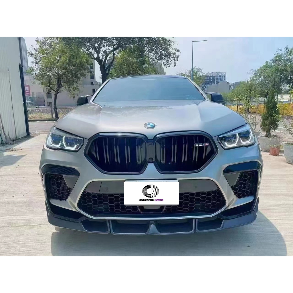 BMW G06 X6 X6M 改LARTE Design 空力套件 LD款 前下巴 後下巴 尾翼 頂翼 碳纖維材質