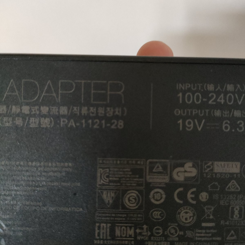 ASUS 華碩 PA-1121-28  19V6.32A 變壓器 電源 故障 零件機