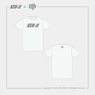 「KEN-JI免運」KEN-JI LOGO T-SHIRT 白