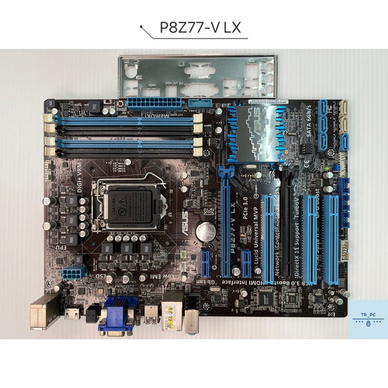 ASUS 華碩 P8Z77-V LX (REV.2.00) 1155腳位 主機板 (附擋板)