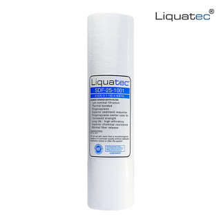 【liquatec】1m pp纖維濾心｜美國 liq nsf42認證 10英吋通用規格pp濾芯 1微米 第三道
