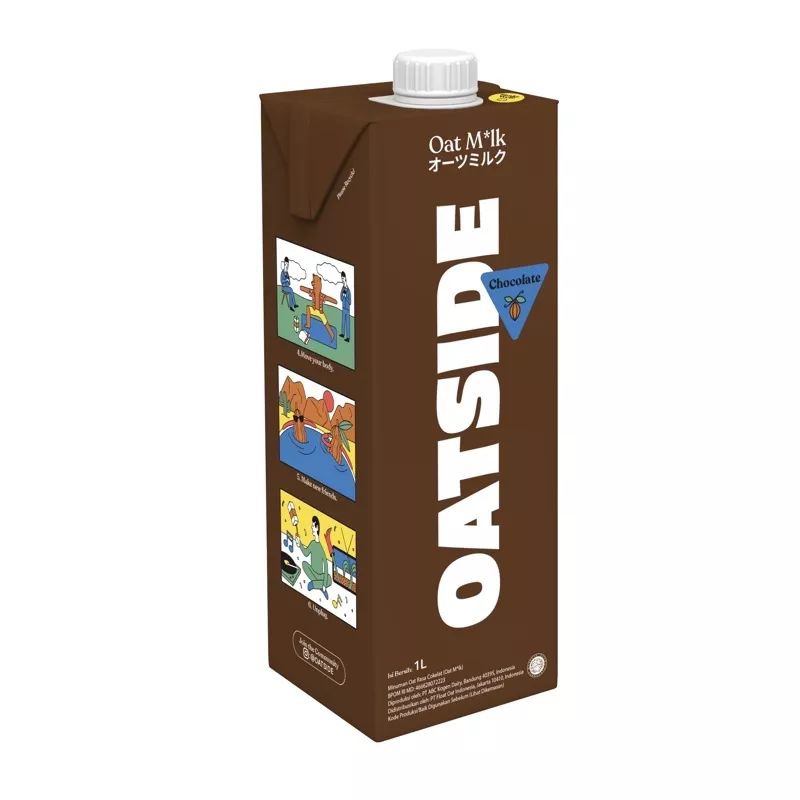 （即期出清）OATSIDE巧克力燕麥植物奶1000ml