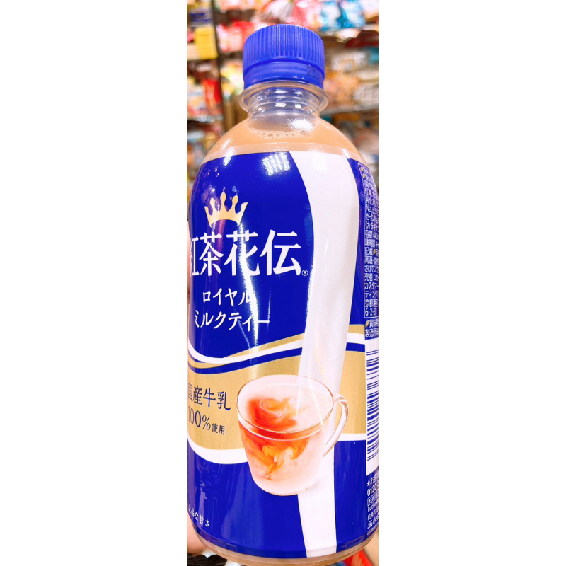 【亞菈小舖】日本零食 紅茶花傳 皇家奶茶 440ml【優】