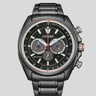 CITIZEN 星辰 Chronograph系列 時尚三眼計時光動能腕錶 CA4567-82H
