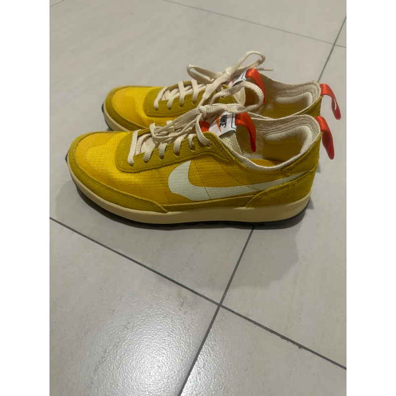 Nike x Tom sachs聯名 Nike craft 黃色2手只穿過一次隨便賣