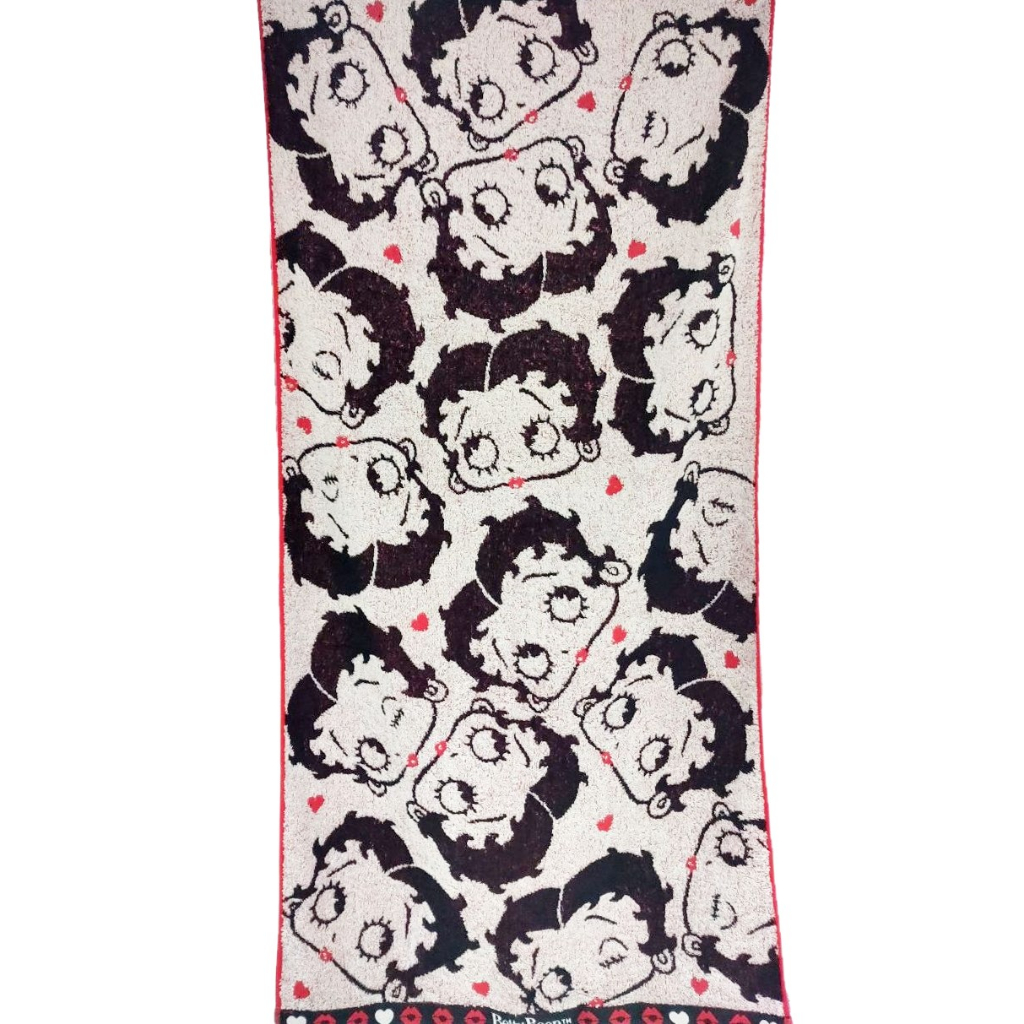 [現貨]貝蒂娃娃浴巾 Betty Boop經典動畫角色 洗澡運動健身巾 Sassy Love生日交換禮物
