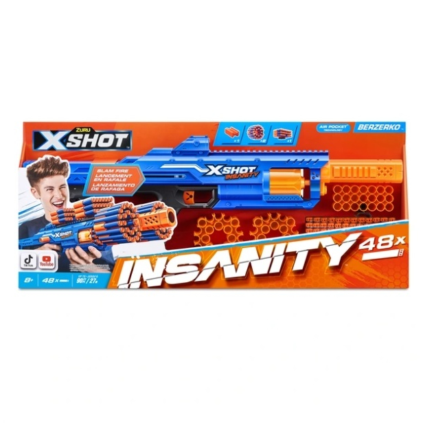 [TC玩具] X-Shot XSHOT 狂戰士系列 無盡爆擊 nerf 軟彈槍 原價849 特價