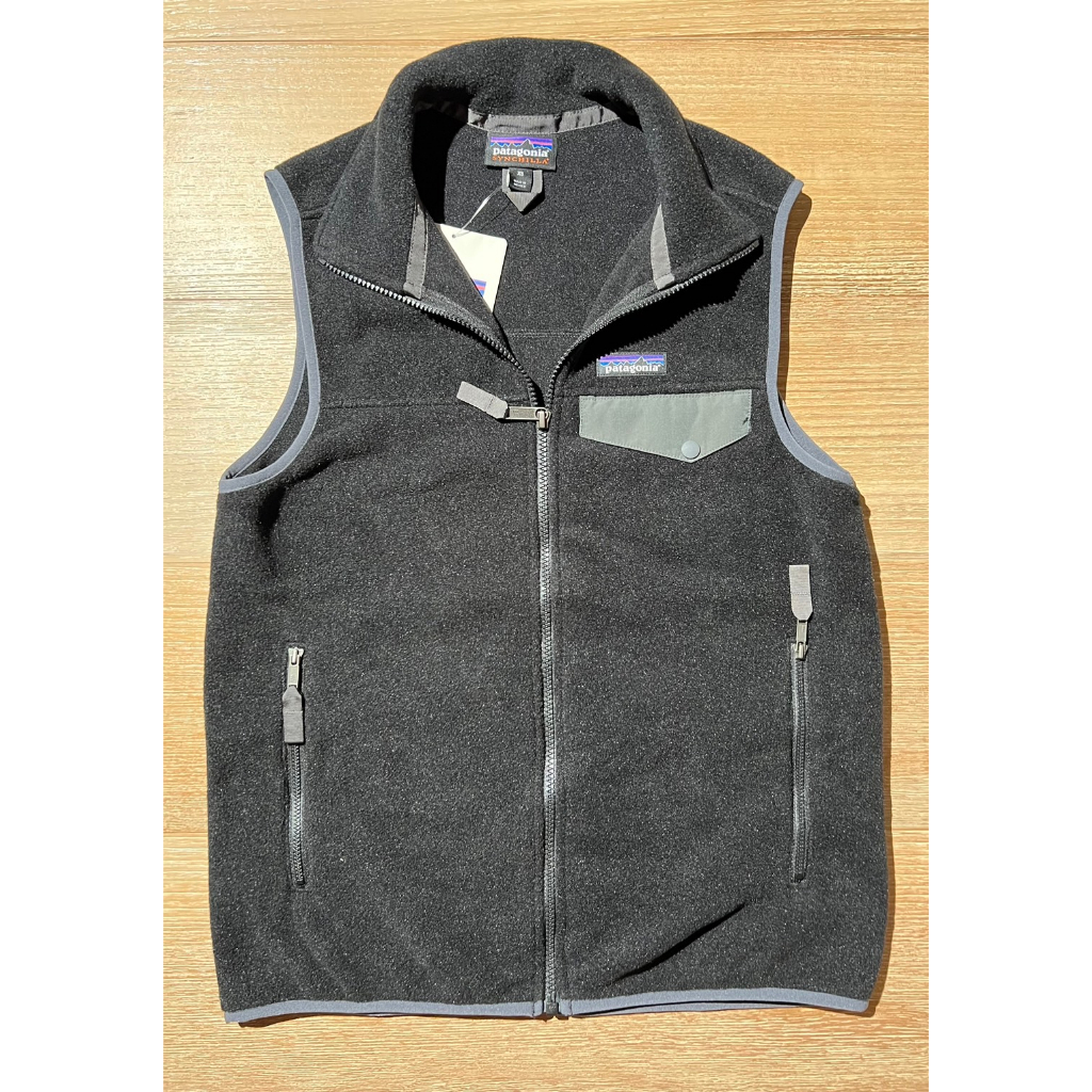 &lt;皮克選物&gt; Patagonia LW Synch Snap-T Vest 男款輕量刷毛套頭背心