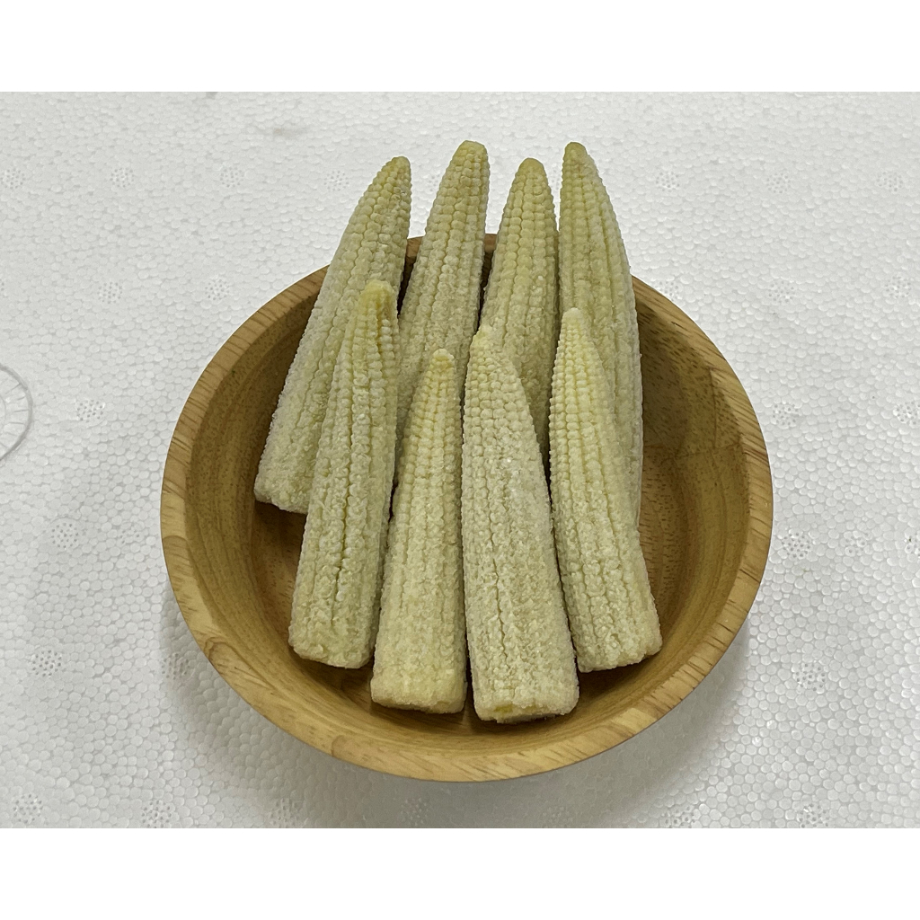 【愛呷好】冷凍玉米筍(整隻)(1kg/包)/玉米筍/滿2000免運(蔬菜0010)