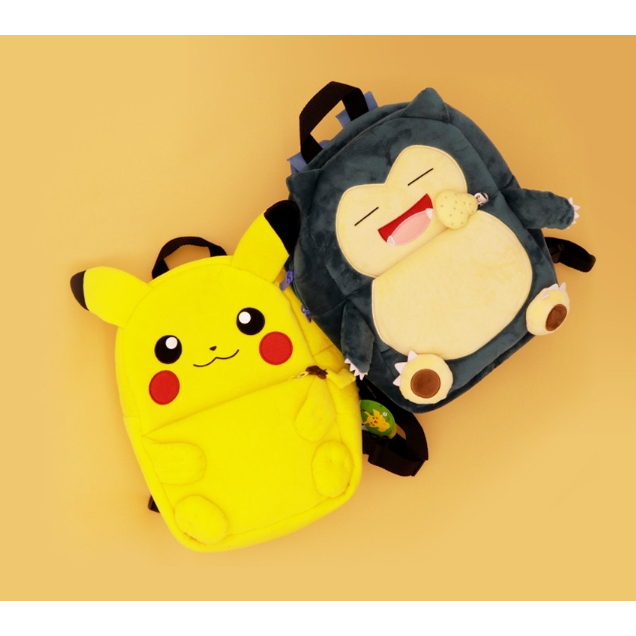 韓國正版授權神奇寶貝 精靈寶可夢Pokemon - 卡比獸 / 皮卡丘 後背包 兒童背包 書包 旅行包
