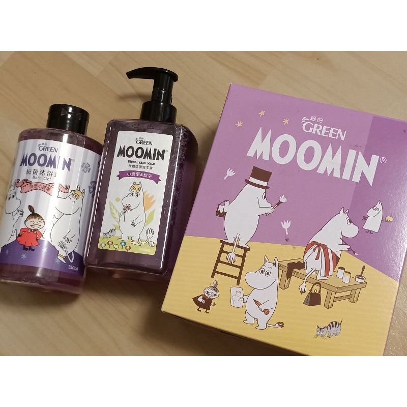 ［現貨］嚕嚕米聯名 綠的抗菌 MOOMIN 潔手露 沐浴露 股東會紀念品