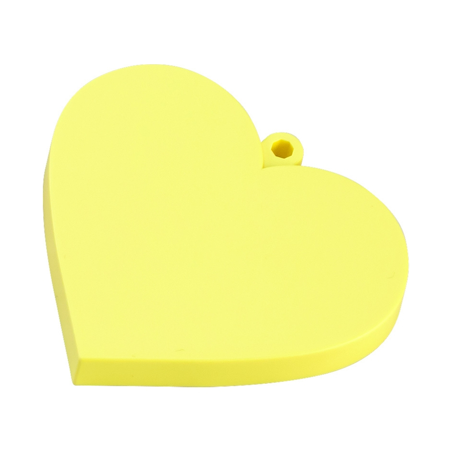 GSC 黏土人 配件系列 心台底座 黃色 可動完成品 代理版 豬帽子模型玩具