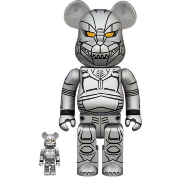 【BE@RBRICK】 400%+100% 機械哥吉拉 哥吉拉  庫柏力克熊 Bearbrick 全新未拆