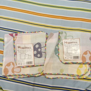全新 日本 hoppetta 蘑菇紗布巾 方巾 三件組 日本製