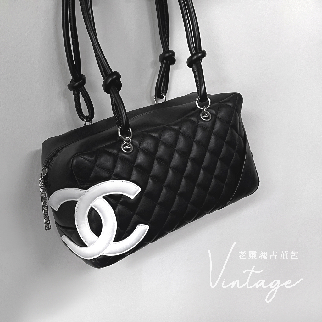 Chanel Vintage｜熊貓康朋保齡球包