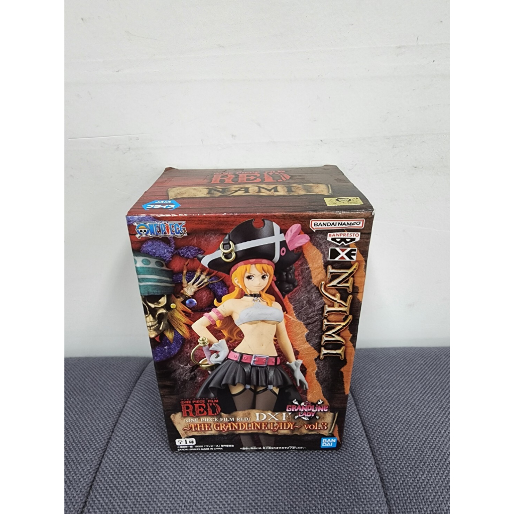 日版 金證 海賊王 航海王 娜美 DXF RED THE LADY vol.3 劇場版  非 紅髮 烏塔 美音 uta