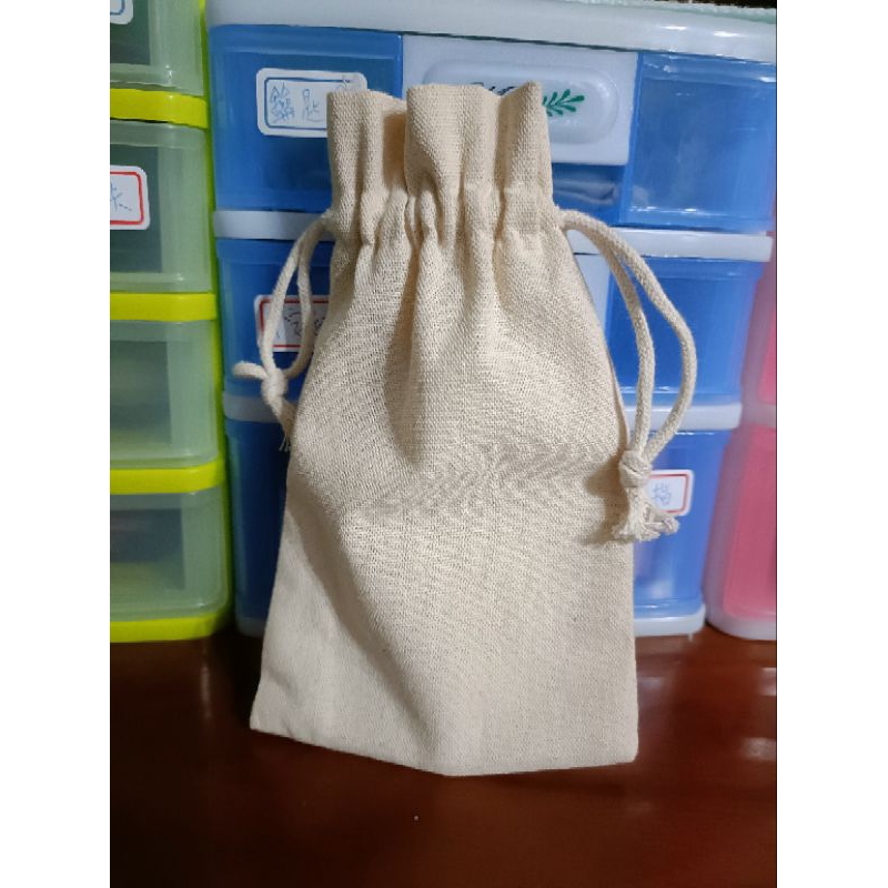 小束口式棉袋 矽膠乾燥劑可用