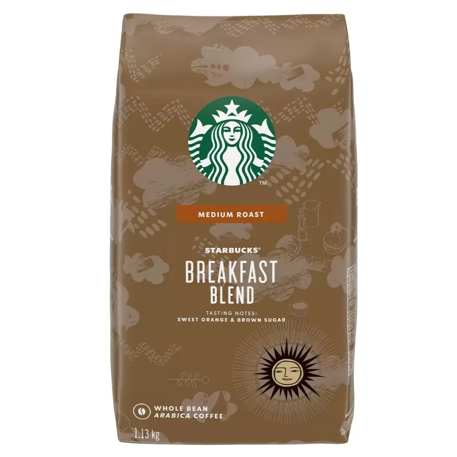 1.13公斤，星巴克 派克市場 pike 早餐綜合咖啡豆 早餐豆 STARBUCKS 冬季限定 咖非豆 好市多 好事多