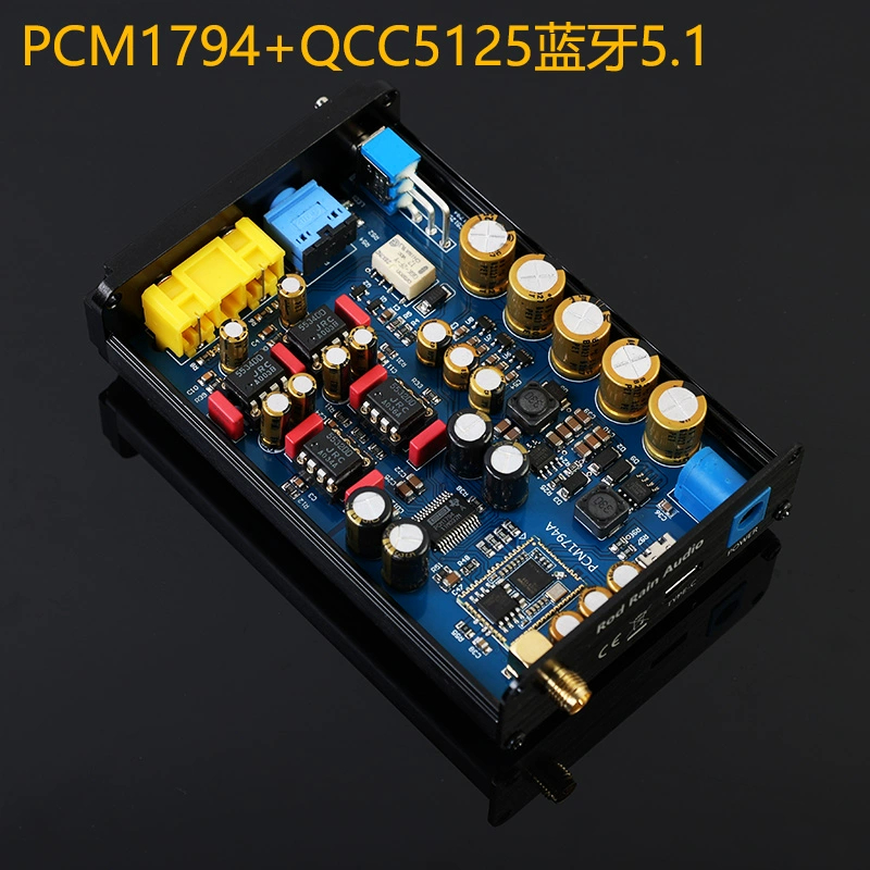 羅德雨PCM1794 支持藍牙5.1 DAC耳擴解碼器 USB聲卡