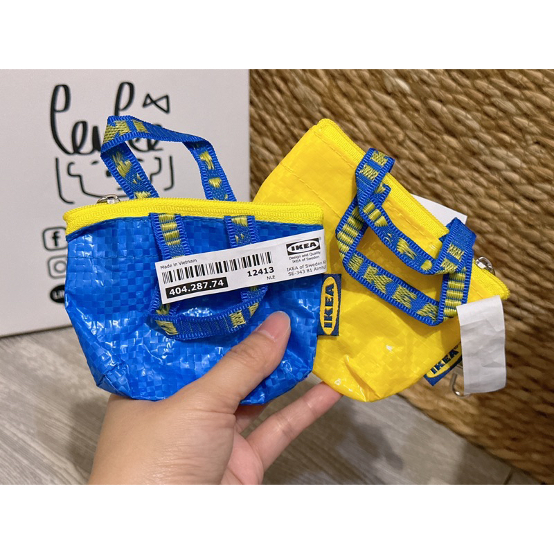 現貨 IKEA迷你購物袋 零錢包 吊飾 Poupee日韓代購