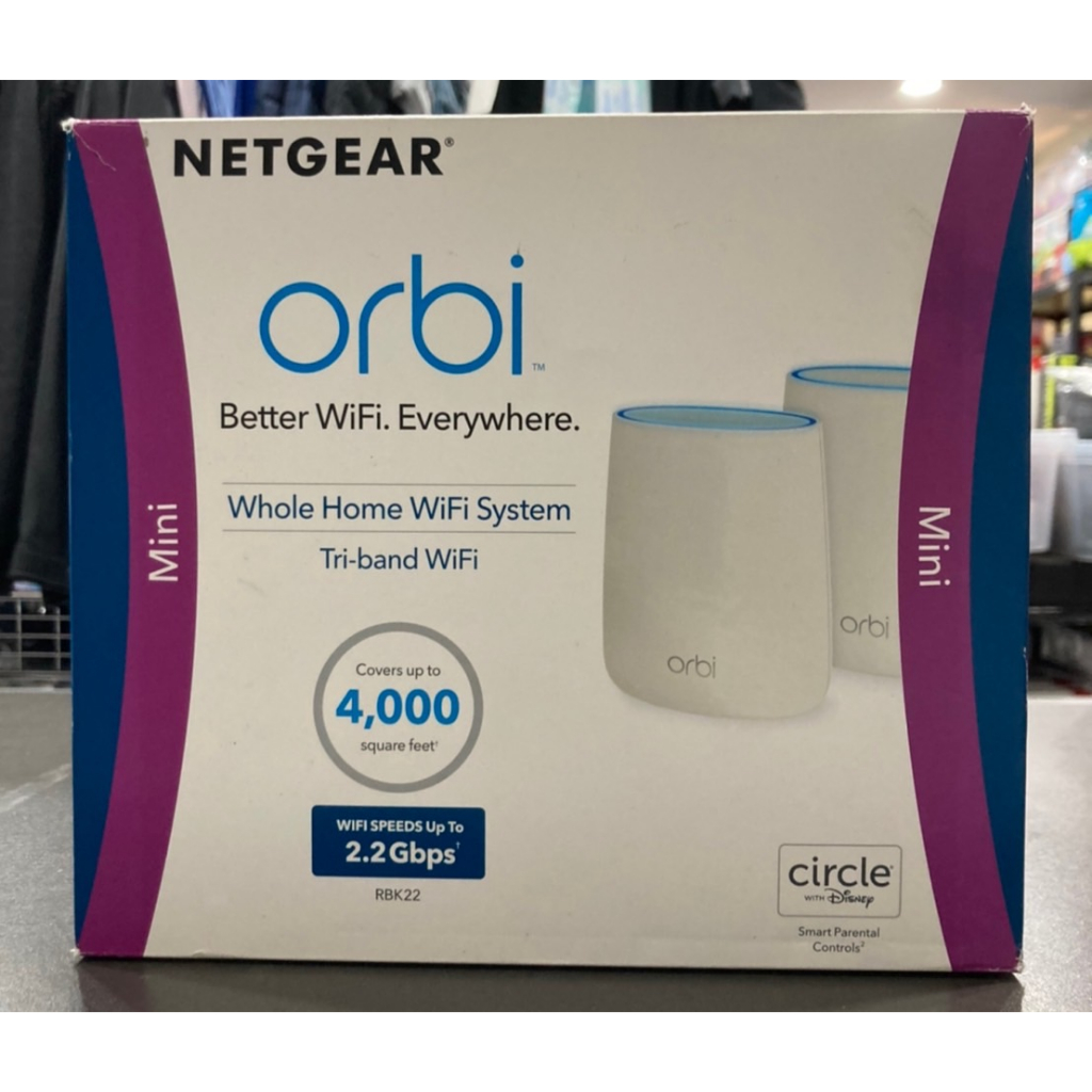 NETGEAR ORBI MINI 三頻網狀WIFI延伸系統 路由器 #1218354