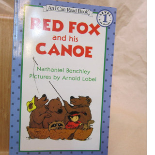 「二手書」 I Can Read 1 Red Fox and His Canoe 英文讀本 Lobel
