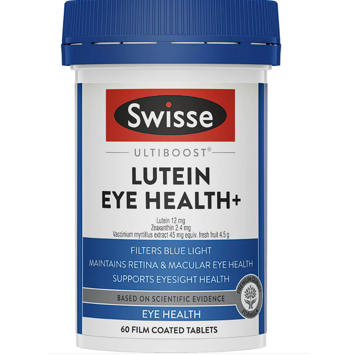 (🐨澳貨紐物)澳洲 Swisse－Lutein Eye Health+ 葉黃素 眼睛👀+ ＊60 升級版