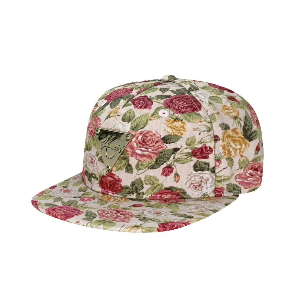 HATer SNAPBACK PINK ROSE 粉紅玫瑰滿版 棒球帽 玫瑰板帽棒球帽 鴨舌帽【TCC】