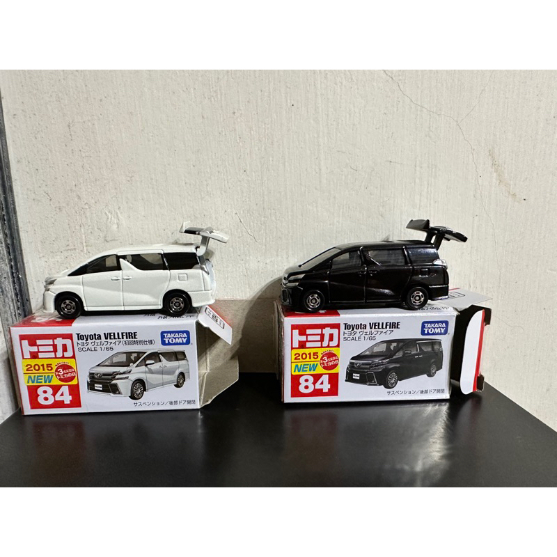 僅開盒一次 TOMICA 多美小汽車模型車 12 84 Toyota 豐田 Alphard休旅車 Vellfire 阿法