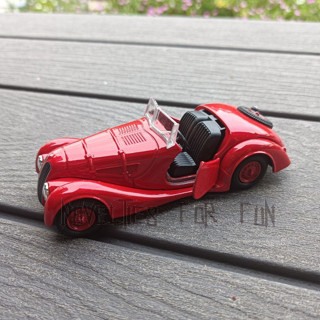 BMW 328 1:34模型車 寶馬經典跑車 雙腎水箱 Roadster 敞篷
